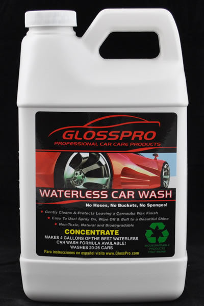 GlossPro Wash&Wax (20-25 Washes) 1/2 Gallon Concentrate